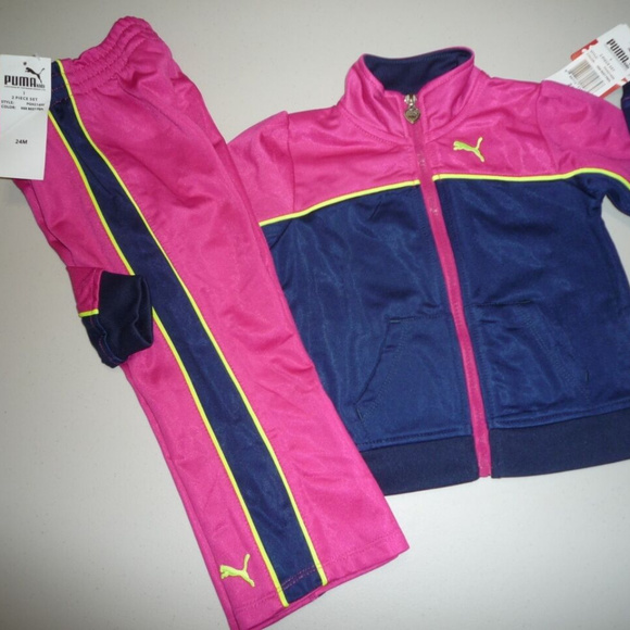 puma baby girl tracksuit